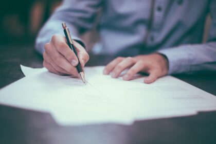 Form ADV filing paperwork